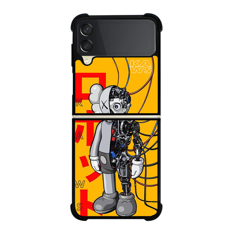 KAWS Human Cyborg Samsung Galaxy Z FLip 3 5G Case Cover