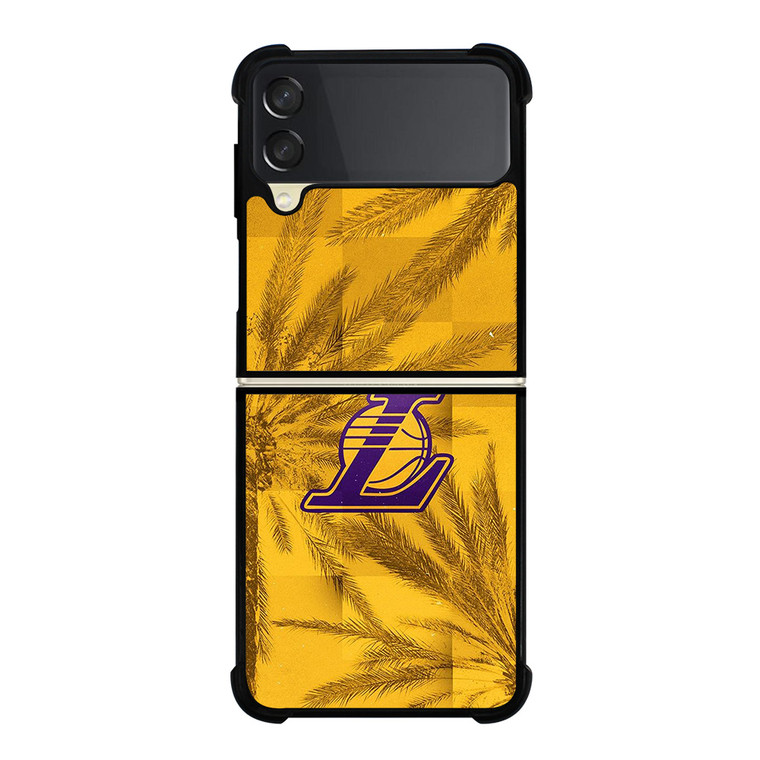 LA LAKERS LOS ANGELES LOGO Samsung Galaxy Z FLip 3 5G Case Cover