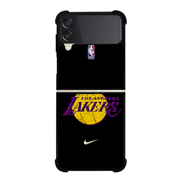 LA LAKERS NBA TEAM LOGO Samsung Galaxy Z FLip 3 5G Case Cover
