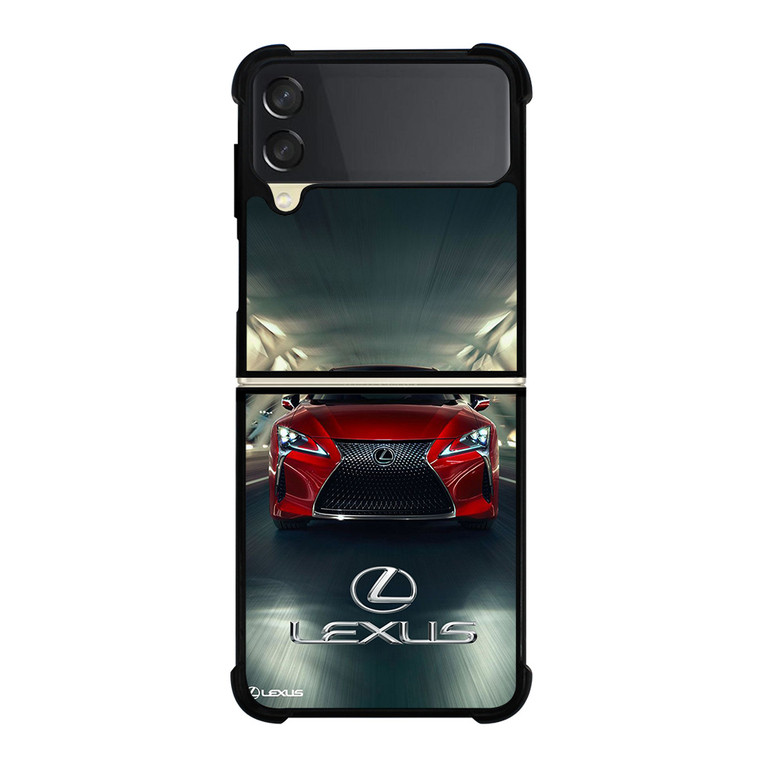 LEXUS RED CAR LOGO Samsung Galaxy Z FLip 3 5G Case Cover
