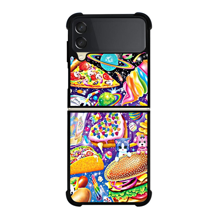 LISA FRANK FOOD Samsung Galaxy Z FLip 3 5G Case Cover