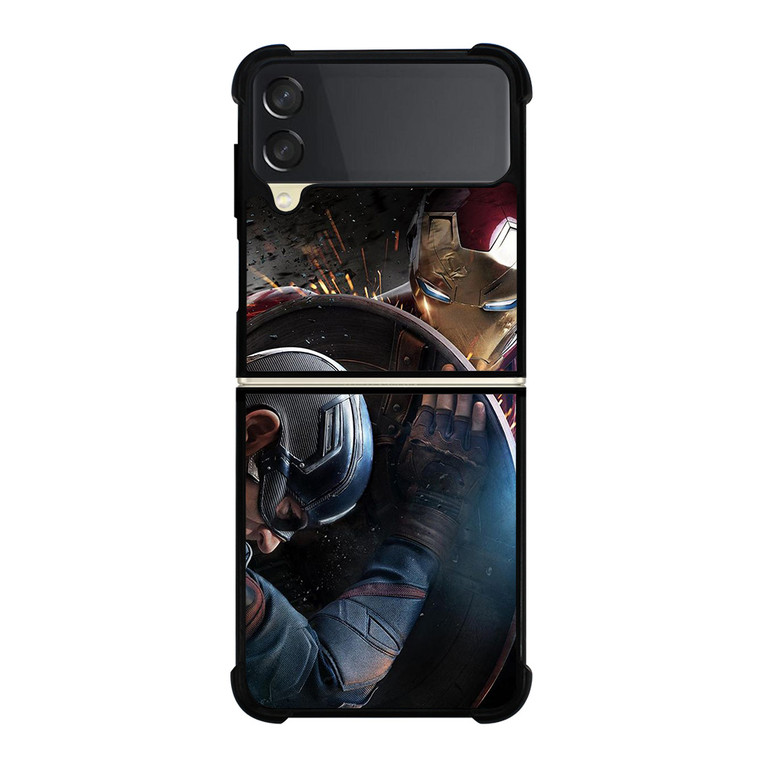 MARVEL STUDIO AVENGERS CIVIL WARS Samsung Galaxy Z FLip 3 5G Case Cover MARVEL STUDIO AVENGERS CIVIL WARS Samsung Galaxy Z FLip 3 5G Case Cover