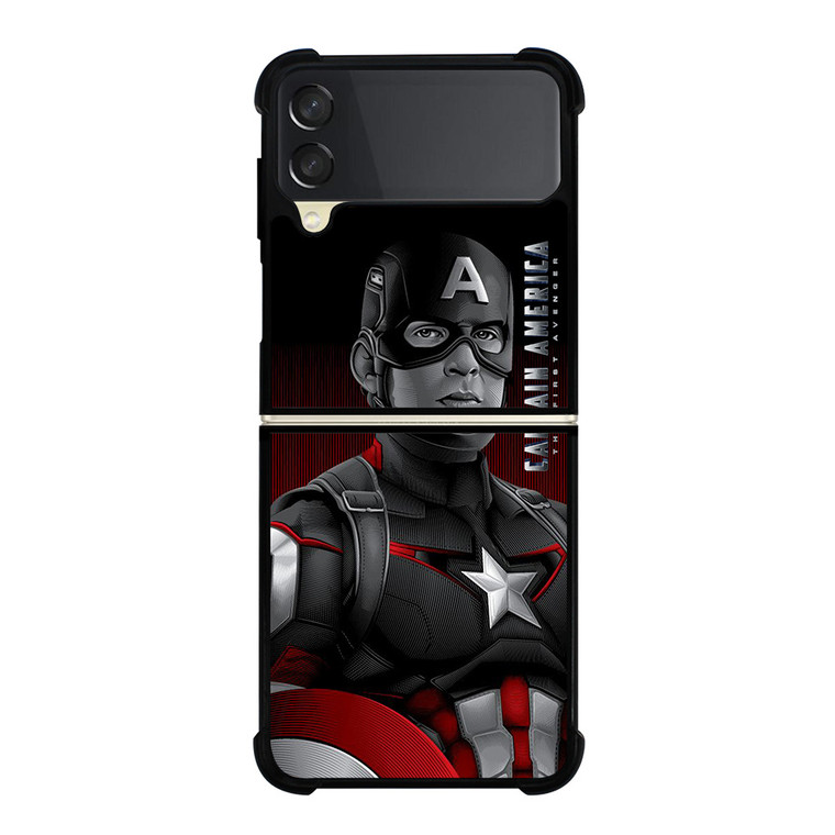 MARVEL STUDIOS CAPTAIN AMERIKA THE FIRST AVENGER LINE Samsung Galaxy Z FLip 3 5G Case Cover