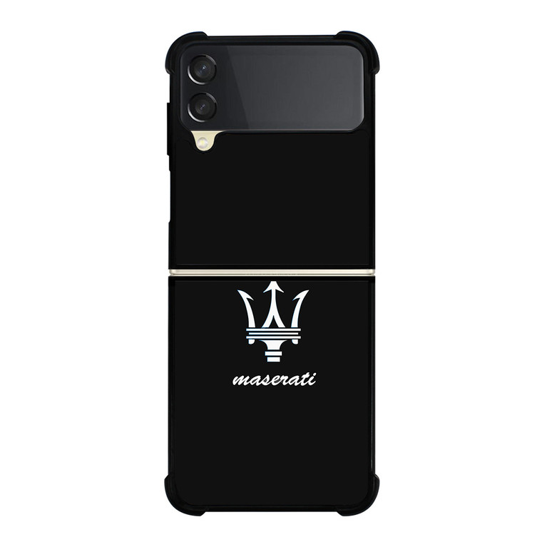 MASERATI BLACK Samsung Galaxy Z FLip 3 5G Case Cover
