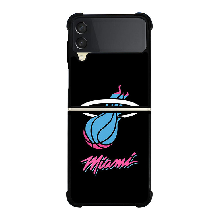 MIAMI HEAT ARTWORK Samsung Galaxy Z FLip 3 5G Case Cover