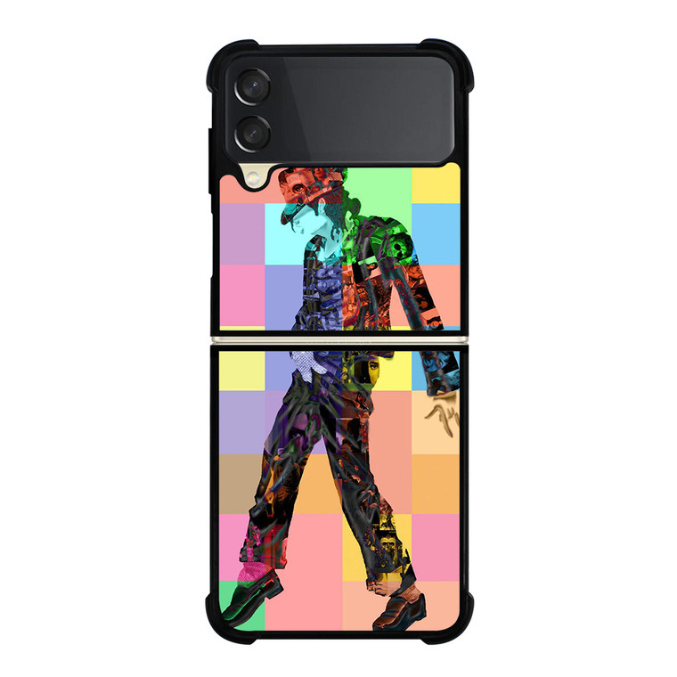 MICHAEL JACKSON MUSIC PARTY ART POP Samsung Galaxy Z FLip 3 5G Case Cover