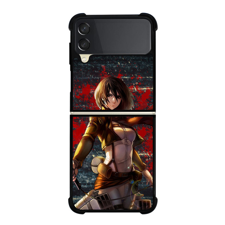 MIKASA ATTACK ON TITAN Samsung Galaxy Z FLip 3 5G Case Cover