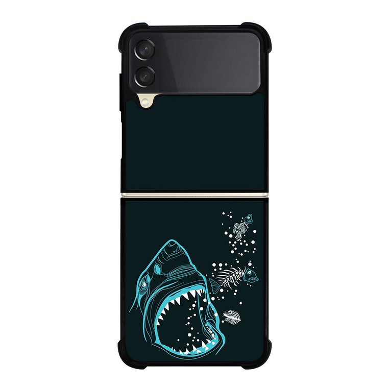 MINIMALIST JAWS Samsung Galaxy Z FLip 3 5G Case Cover