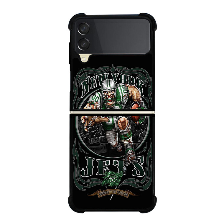 NEW YORK JETS GRINDING OUT SINCE 1960 Samsung Galaxy Z FLip 3 5G Case Cover