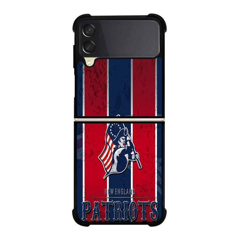 NFL TEAM LOGO NEW ENGLAND PATRIOTS Samsung Galaxy Z FLip 3 5G Case Cover