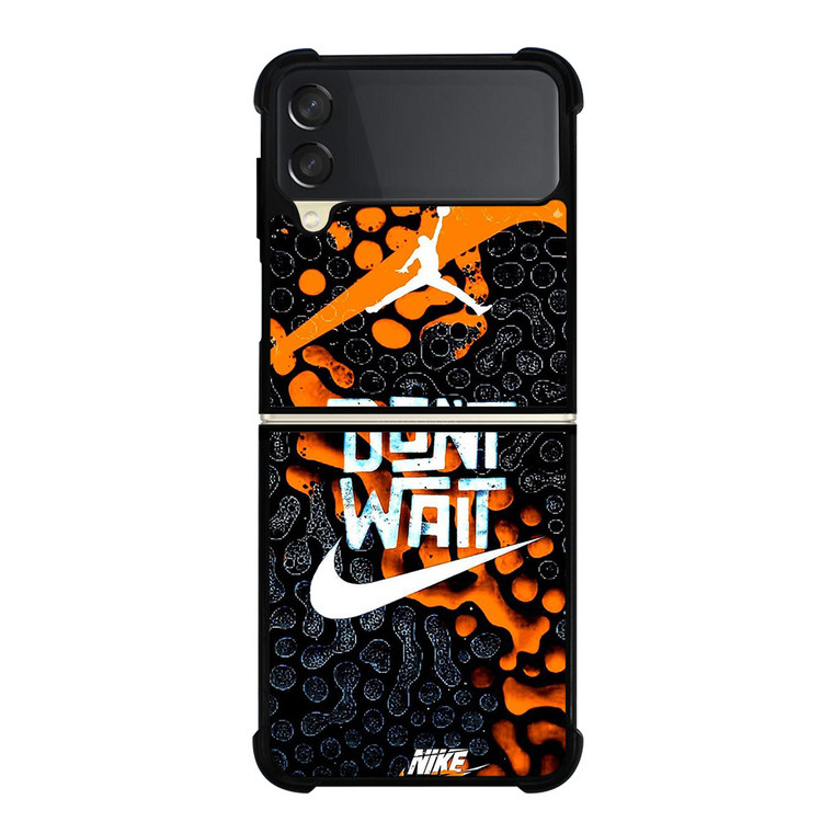NIKE AIR JORDAN DON'T WAIT Samsung Galaxy Z FLip 3 5G Case Cover