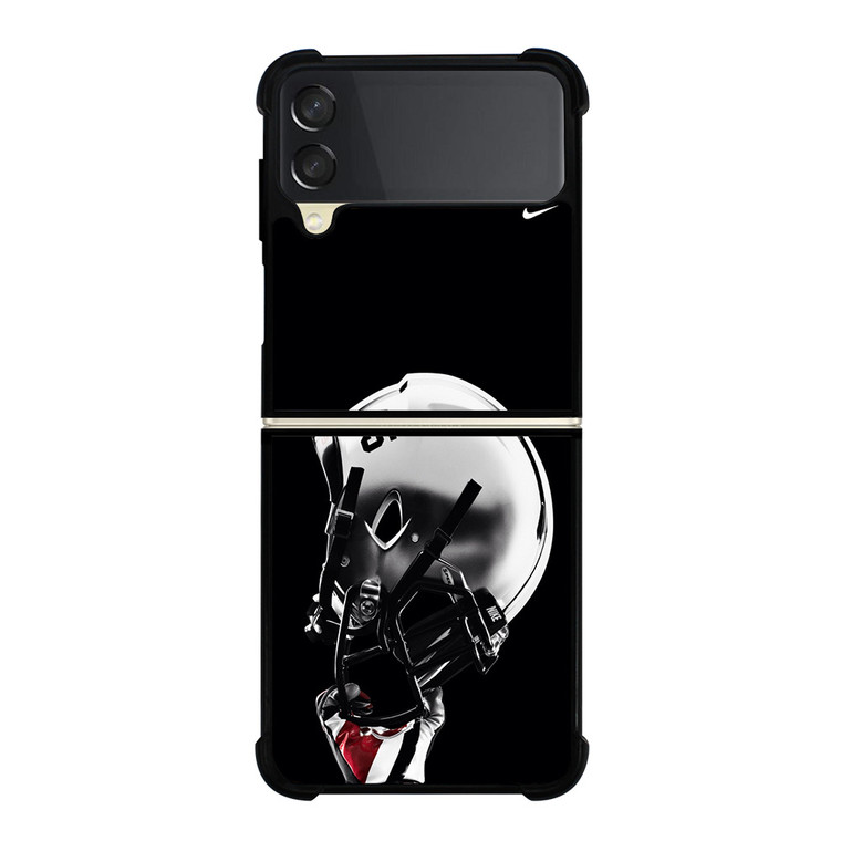 NIKE FOOTBALL HELMET Samsung Galaxy Z FLip 3 5G Case Cover