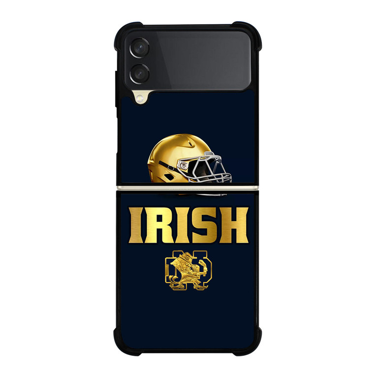NOTRE DAME IRISH ND GOLD Samsung Galaxy Z FLip 3 5G Case Cover