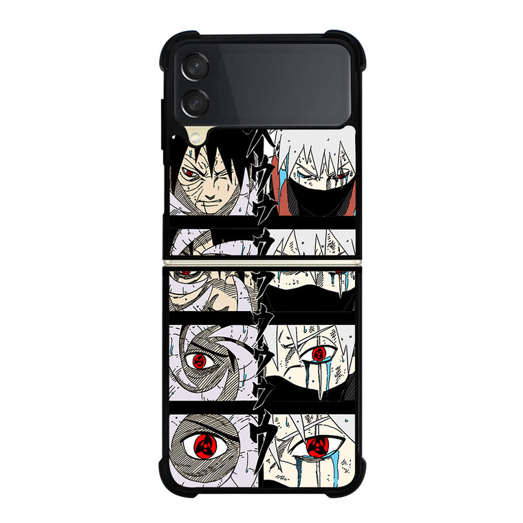 OABITO AND KAKASHI SHARINGAN S Samsung Galaxy Z FLip 3 5G Case Cover