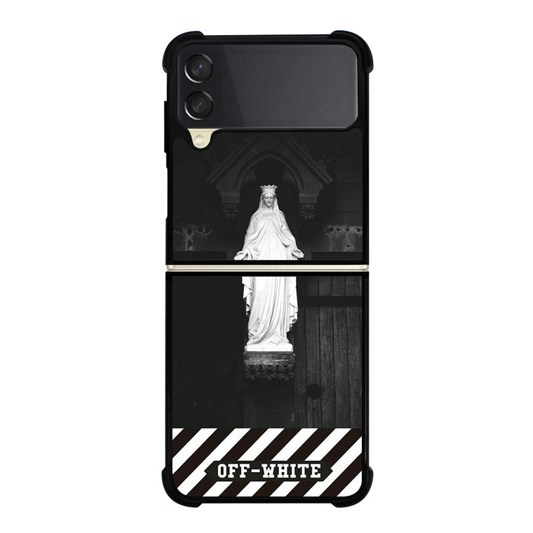 OFF WHITE STATUE Samsung Galaxy Z FLip 3 5G Case Cover OFF WHITE STATUE Samsung Galaxy Z FLip 3 5G Case Cover