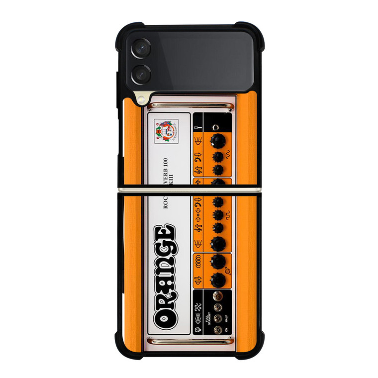ORANGE GUITAR BASS AMP Samsung Galaxy Z FLip 3 5G Case Cover