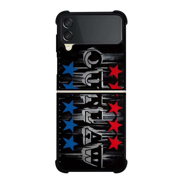 OUTLAW RETRO STAR LOGO Samsung Galaxy Z FLip 3 5G Case Cover OUTLAW RETRO STAR LOGO Samsung Galaxy Z FLip 3 5G Case Cover