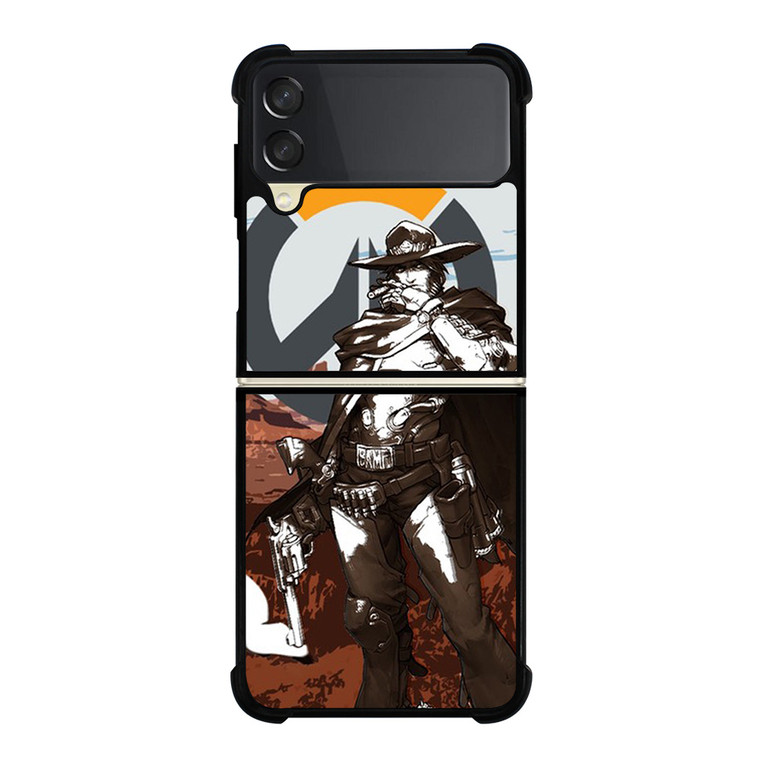 OVERWATCH McCree Samsung Galaxy Z FLip 3 5G Case Cover