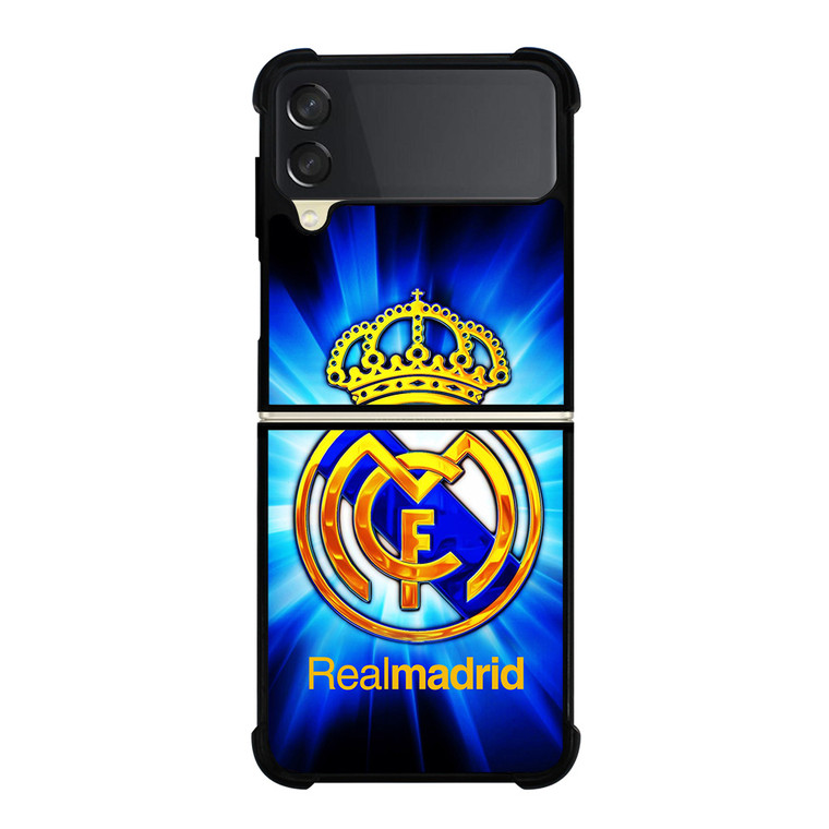REAL MADRID BLUE Samsung Galaxy Z FLip 3 5G Case Cover