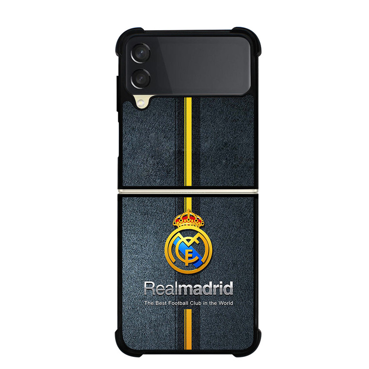 REAL MADRID SPAIN LOGO 2 Samsung Galaxy Z FLip 3 5G Case Cover REAL MADRID SPAIN LOGO 2 Samsung Galaxy Z FLip 3 5G Case Cover