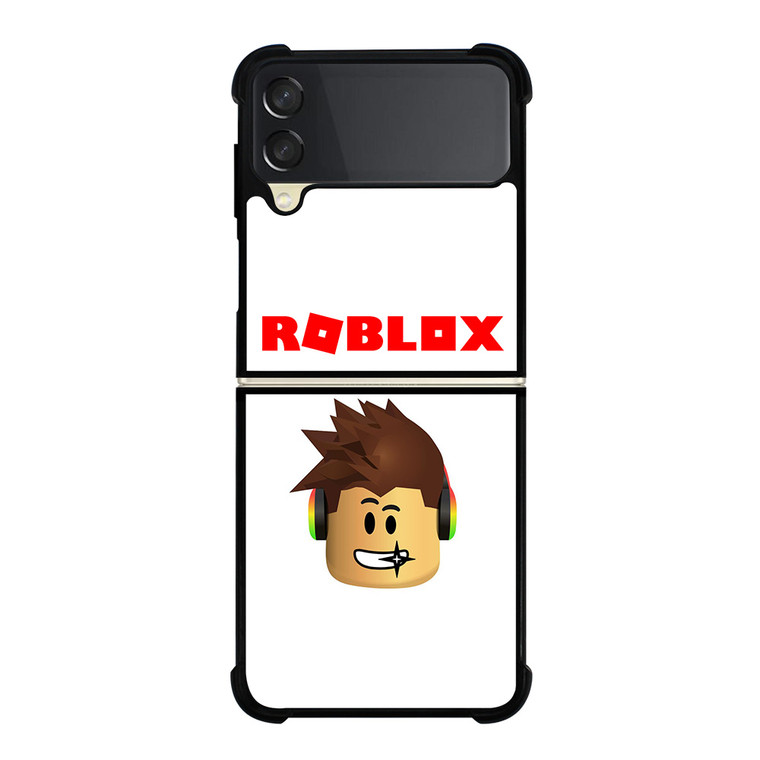 ROBLOX GAME LOGO HEAD Samsung Galaxy Z FLip 3 5G Case Cover ROBLOX GAME LOGO HEAD Samsung Galaxy Z FLip 3 5G Case Cover