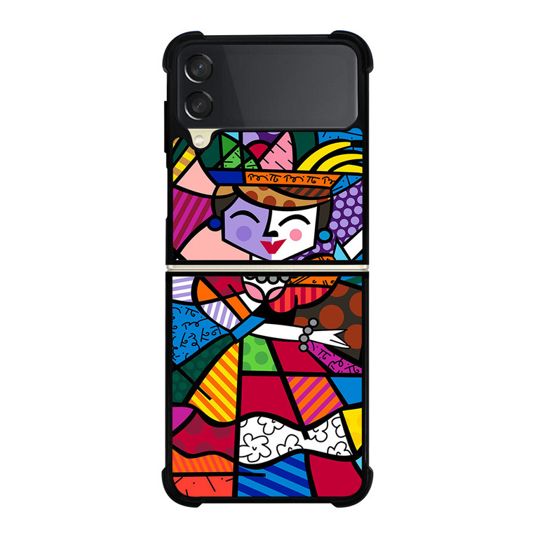 ROMERO BRITTO LOVE 2 Samsung Galaxy Z FLip 3 5G Case Cover
