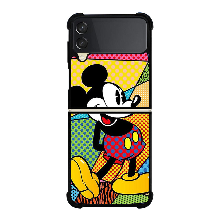 ROMERO BRITTO MICKEY MOUSE 2 Samsung Galaxy Z FLip 3 5G Case Cover