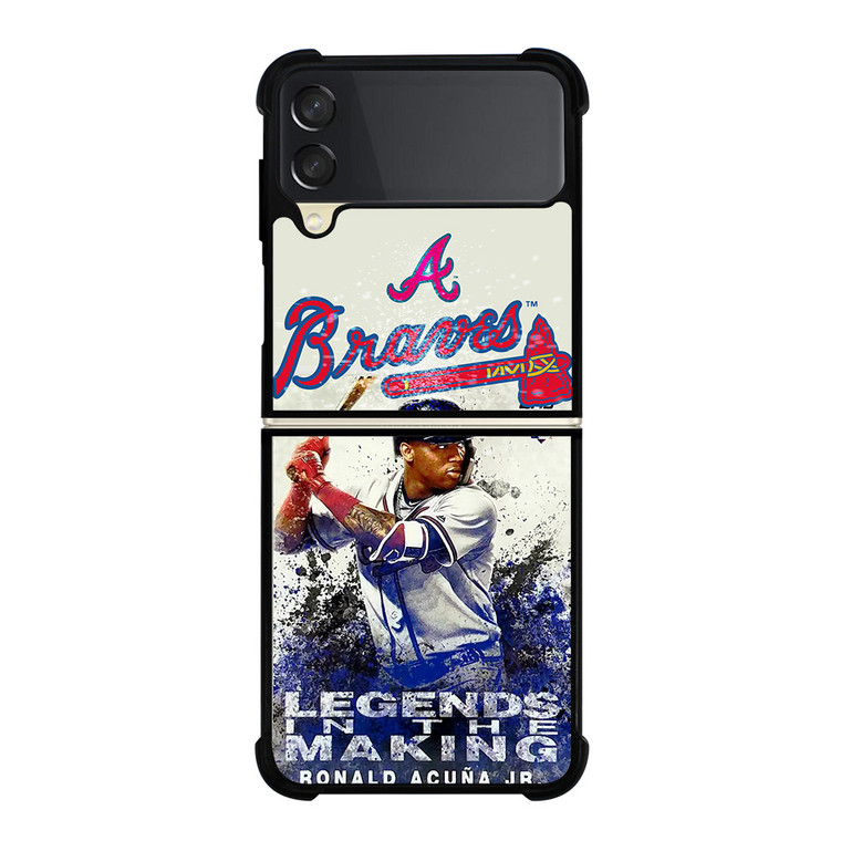 RONALD ACUNA JR ATLANTA BRAVES Samsung Galaxy Z FLip 3 5G Case Cover