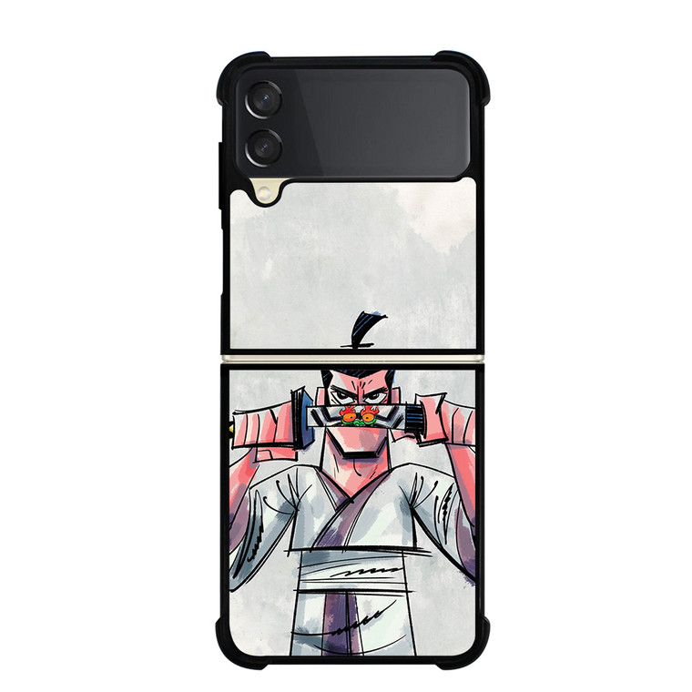 SAMURAI JACK ART Samsung Galaxy Z FLip 3 5G Case Cover SAMURAI JACK ART Samsung Galaxy Z FLip 3 5G Case Cover