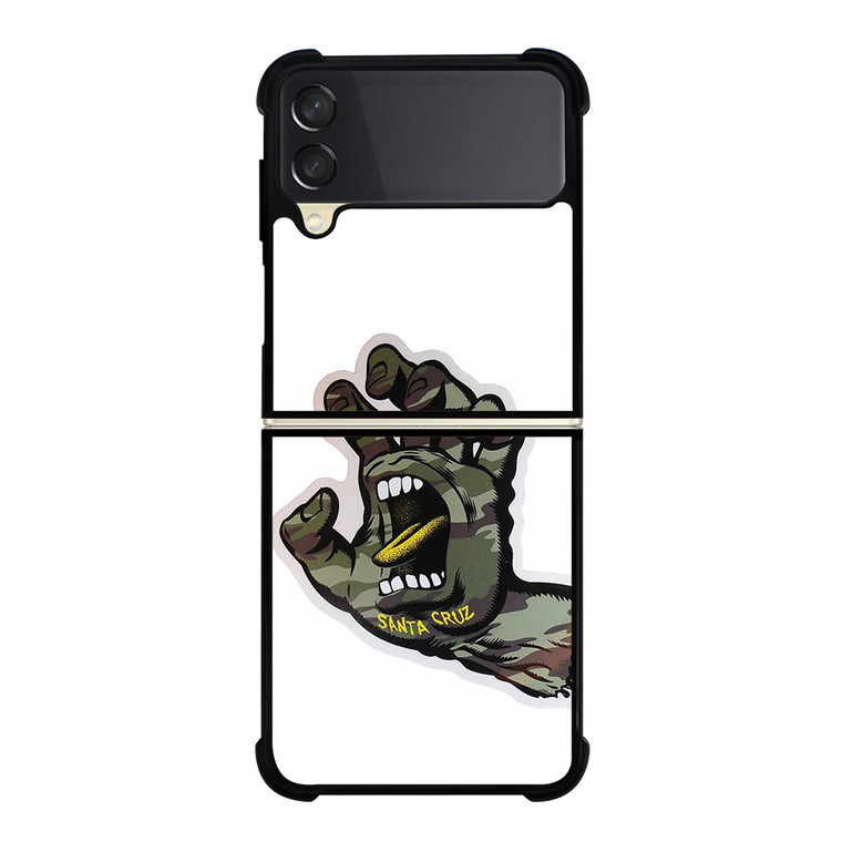 SANTA CRUZ CAMO SKATEBOARD Samsung Galaxy Z FLip 3 5G Case Cover SANTA CRUZ CAMO SKATEBOARD Samsung Galaxy Z FLip 3 5G Case Cover