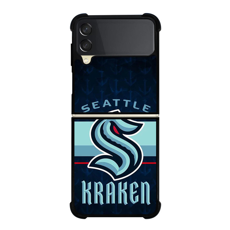 SEATTLE KRAKEN HOCKEY CLUB LOGO Samsung Galaxy Z FLip 3 5G Case Cover