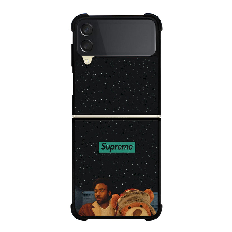 SUPREME ALONE Samsung Galaxy Z FLip 3 5G Case Cover SUPREME ALONE Samsung Galaxy Z FLip 3 5G Case Cover