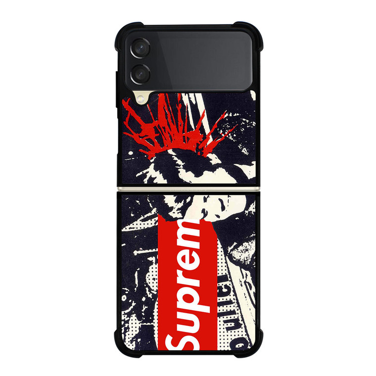 SUPREME BULLETIN RETRO Samsung Galaxy Z FLip 3 5G Case Cover