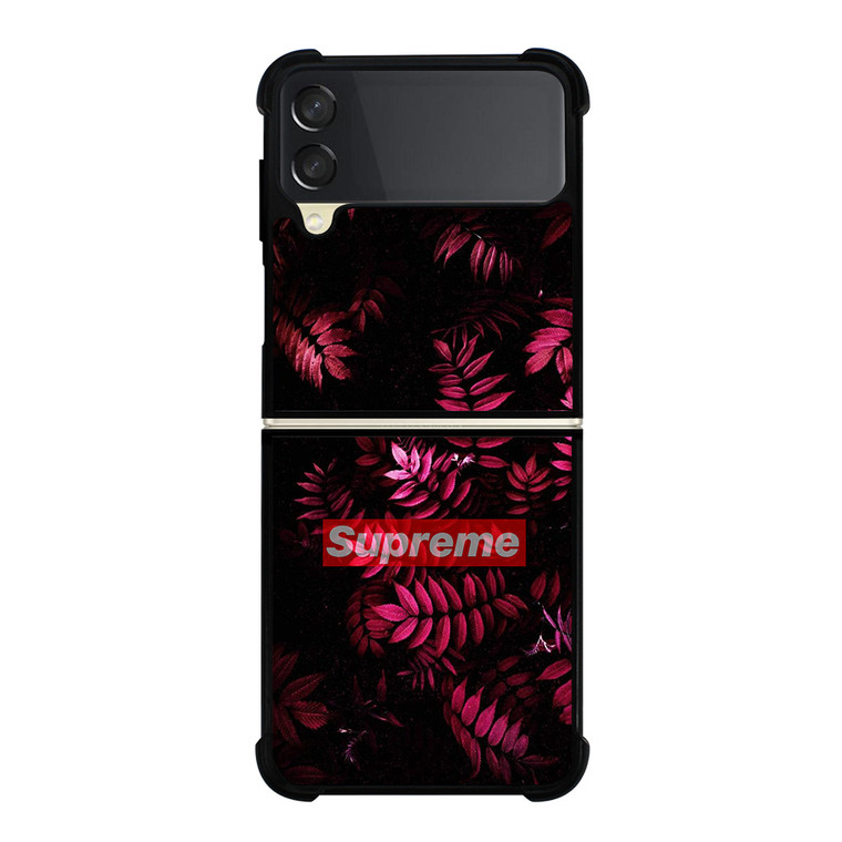 SUPREME LEAFPINK Samsung Galaxy Z FLip 3 5G Case Cover SUPREME LEAFPINK Samsung Galaxy Z FLip 3 5G Case Cover