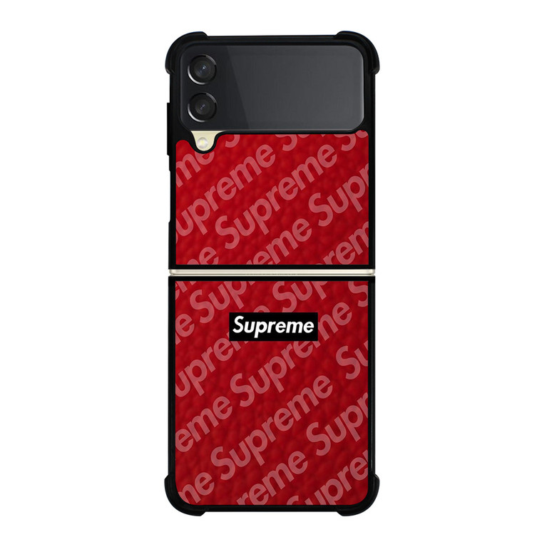 SUPREME LOGO COLLAGE Samsung Galaxy Z FLip 3 5G Case Cover SUPREME LOGO COLLAGE Samsung Galaxy Z FLip 3 5G Case Cover