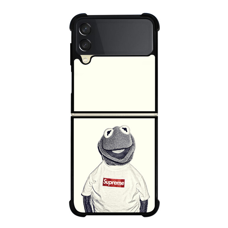 SUPREME LOGO ELMO SESAME STREET Samsung Galaxy Z FLip 3 5G Case Cover