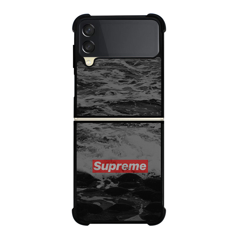 SUPREME LOGO OCEAN Samsung Galaxy Z FLip 3 5G Case Cover