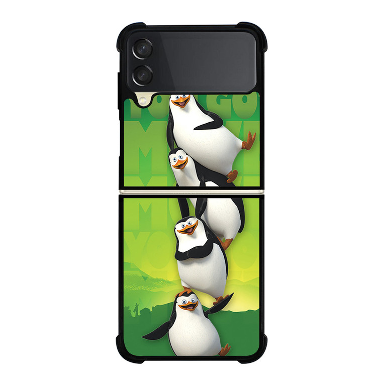 THE PENGUINS OF MADAGASKAR all character Samsung Galaxy Z FLip 3 5G Case Cover