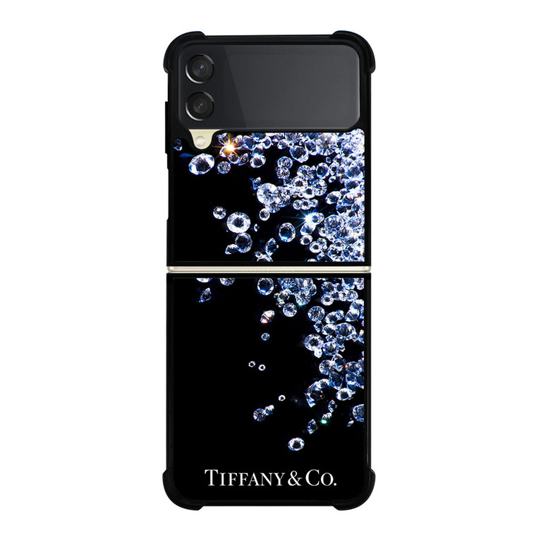 TIFFANY AND CO DIAMONDS Samsung Galaxy Z FLip 3 5G Case Cover