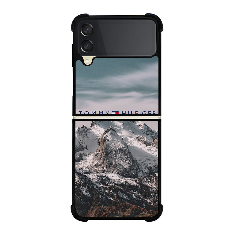 TOMMY HILFIGER LOGO MOUNTAIN Samsung Galaxy Z FLip 3 5G Case Cover