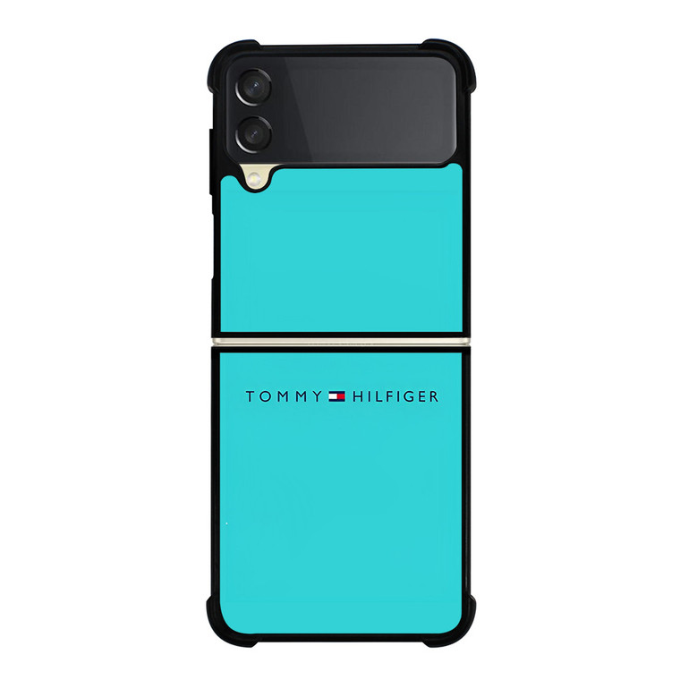 TOMMY HILFIGER LOGO TOSCA Samsung Galaxy Z FLip 3 5G Case Cover