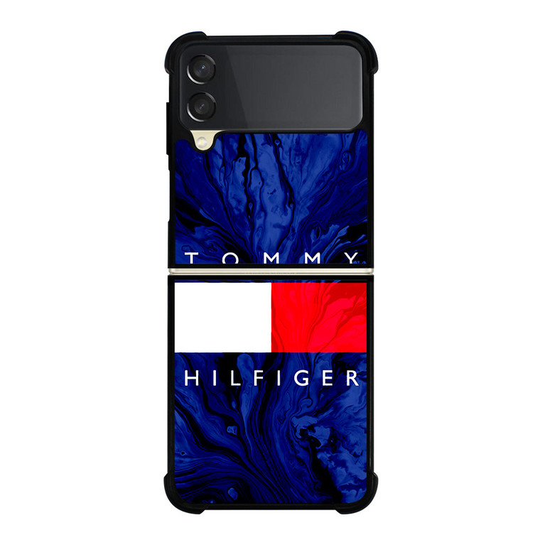 TOMMY HILFIGER MARBLE Samsung Galaxy Z FLip 3 5G Case Cover