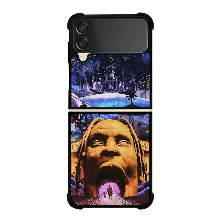 TRAVIS SCOTT RAPPER ASTROWORLD Samsung Galaxy Z FLip 3 5G Case Cover