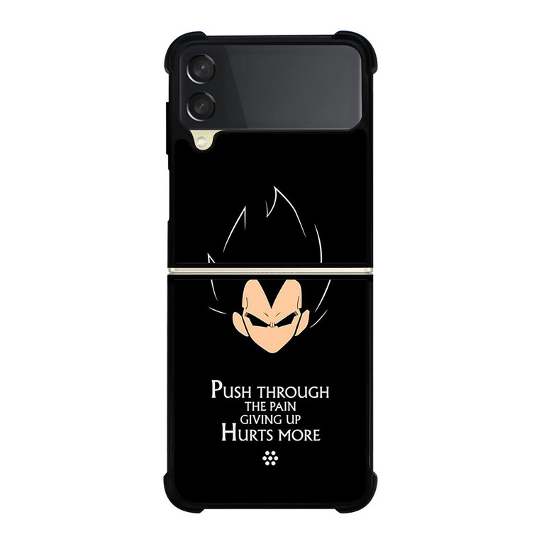 VEGETA QUOTE DRAGON BALL Z Samsung Galaxy Z FLip 3 5G Case Cover