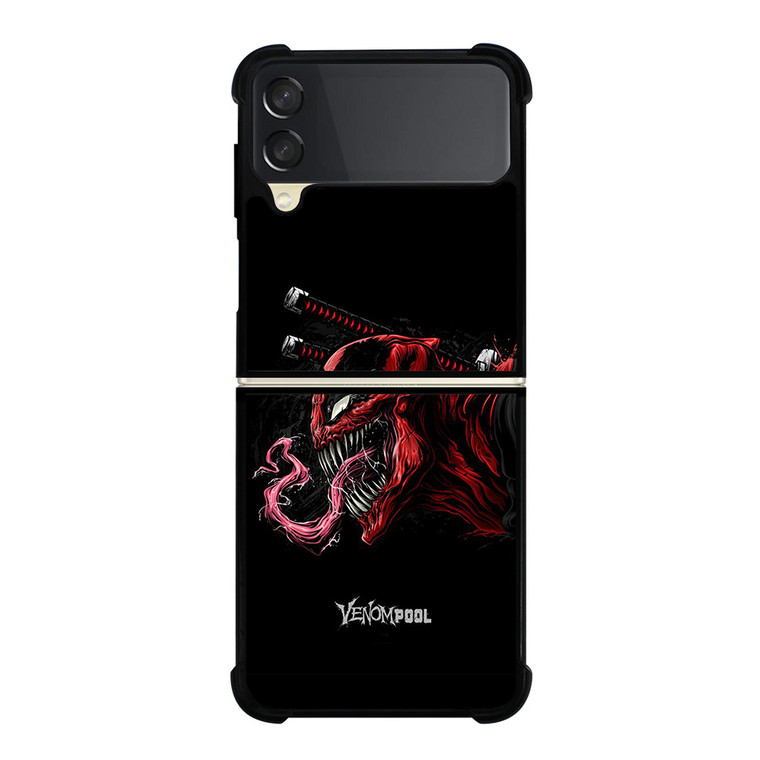 VENOMPOOL VENOM DEADPOOL MARVEL Samsung Galaxy Z FLip 3 5G Case Cover