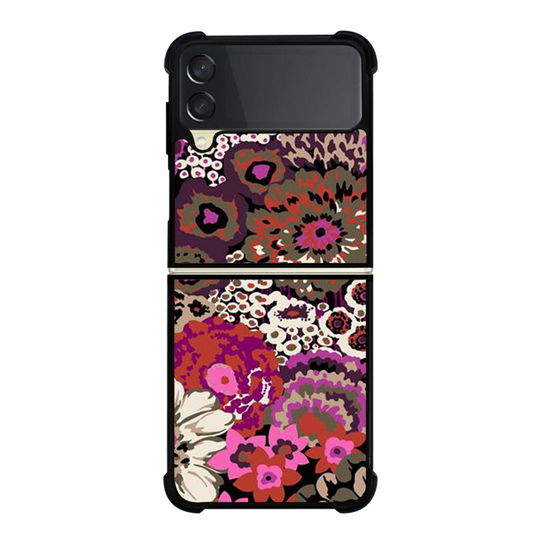 VERA BRADLEY ROSEWOOD Samsung Galaxy Z FLip 3 5G Case Cover VERA BRADLEY ROSEWOOD Samsung Galaxy Z FLip 3 5G Case Cover