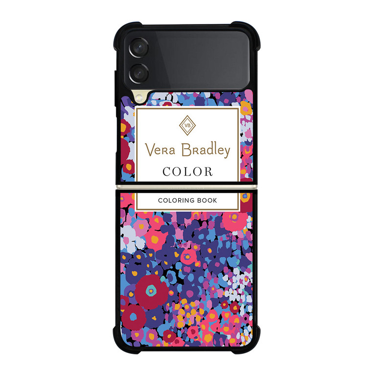 VERA BRADLEY VB COLOR BEAUTIFUL CB Samsung Galaxy Z FLip 3 5G Case Cover VERA BRADLEY VB COLOR BEAUTIFUL CB Samsung Galaxy Z FLip 3 5G Case Cover