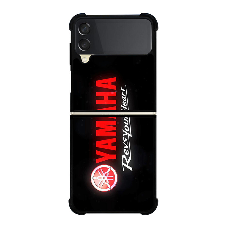 YAMAHA LOGO REVS YOUR HEART Samsung Galaxy Z FLip 3 5G Case Cover