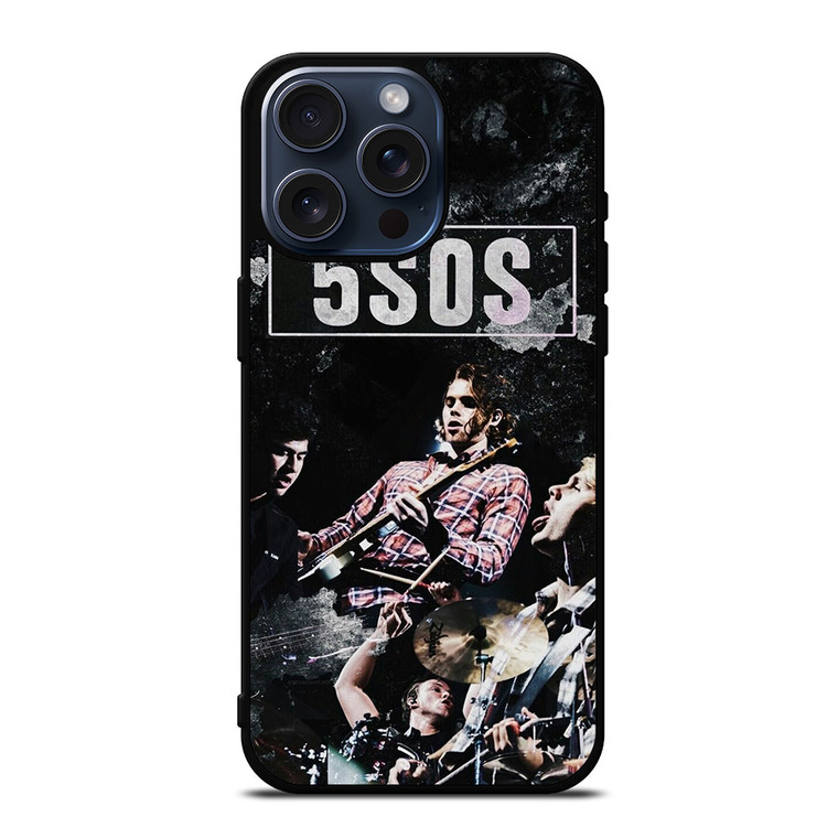 5 SECONDS OF SUMMER CONCERT iPhone 15 Pro Max Case 5 SECONDS OF SUMMER CONCERT iPhone 15 Pro Max Case
