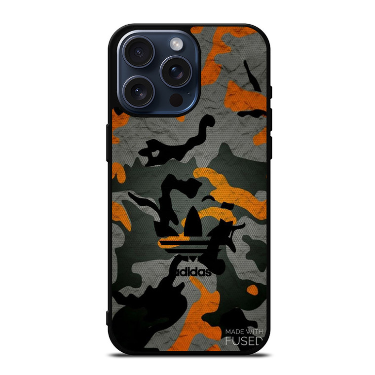 ADIDAS LOGO CAMO iPhone 15 Pro Max Case
